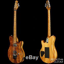 Brand New Ernie Ball Music Man Axis Édition Limitée Guitare Bfr Koa Floyd Bridge