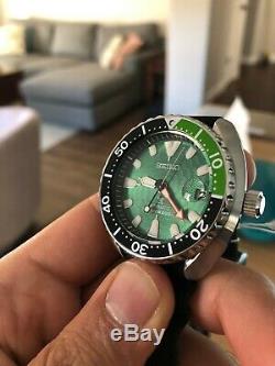 Brand New Green Mini Tortue Seiko Prospex Zimbe Srpd17k Édition Limitée De Thaïlande