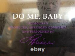 Brand New Limited Edition Prince Do Me Baby Demo Purple Vinyl 7 Single Sealed