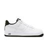 Brand New Nike Air Force 1 Hommes Cuir Athletic Slip-on Chaussures De Sport Blanc Et Noir