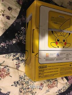 Brand New Nintendo 3ds XL Pikachu Yellow Limited Edition Officiel USA Version Us