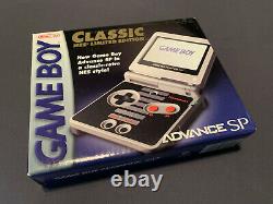 Brand New Nintendo Nes Classique Limited Edition Game Boy Advance Sp Système