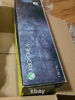 Brand New Open Box Xbox One X 1tb Cyberpunk 2077 Limited Edition Console Bundle