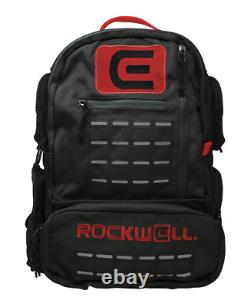 Brand New Rockwell Ruck Deluxe Backpack 26l Black / Red Limited Edition Liberation
