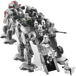 Brand New Star Wars Republic Dropship 10195 At-ot Walker 1788pcs Pour Lego 7d Dhl