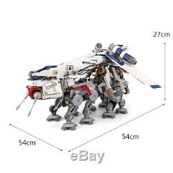 Brand New Star Wars Republic Dropship 10195 At-ot Walker 1788pcs Pour Lego 7d Dhl