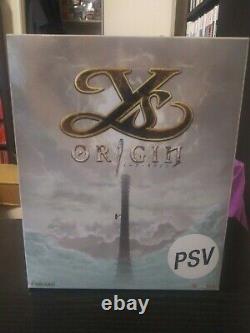 Brand New Ys Origin Collectors Edition Playstation Vita Psvita Limited Run Games