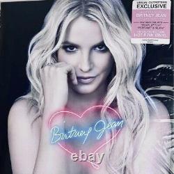 Britney Spears Britney Jean Vinyle Lp Limitée Rose Brand New +2 Photocards Gratuits