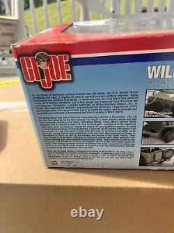 C2001 Hasbro G.I. JOE Willy's Jeep Édition Limitée Jouet NEUF sous scellé