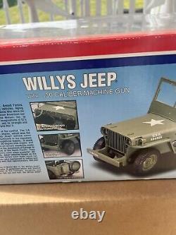 C2001 Hasbro G.I. JOE Willy's Jeep Édition Limitée Jouet NEUF sous scellé