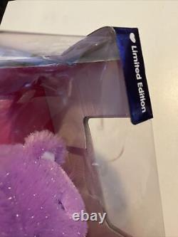 Care Bears Limited Edition Purple Best Friend Bear Brand New In Damed Box