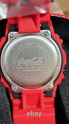 Casio G-Shock x Coca Cola DW5600CC23-4 Édition Limitée 2023 Tout Neuf