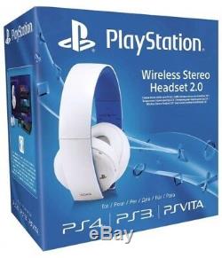 Casque Stéréo Sans Fil Playstation Gold 2.0, Édition Limitée, Neuf