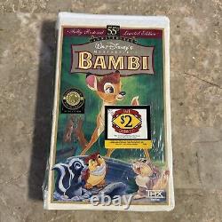 Chef-d'œuvre Bambi (Édition limitée du 55e anniversaire) TOUT NEUF SOUS BLISTER PETITE DÉCHIRURE