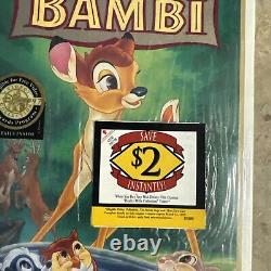 Chef-d'œuvre Bambi (Édition limitée du 55e anniversaire) TOUT NEUF SOUS BLISTER PETITE DÉCHIRURE