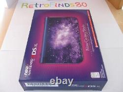 Console Nintendo 3DS XL édition limitée style galaxie nouvelle version, neuf, couleur violette