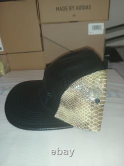 DEADSTOCK ÉDITION LIMITÉE NEUF Casquette en cuir serpent Nike Kobe Bryant Mamba