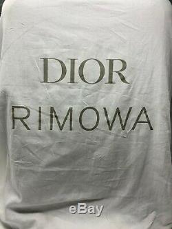 Dior Rimowa Cabin Valise Argent Oblique Brand New Limited Edition Sur Carry Bag