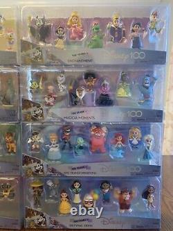 Disney 100 Figurines en Édition Limitée, Ensemble Complet de 12, Tout Neuf