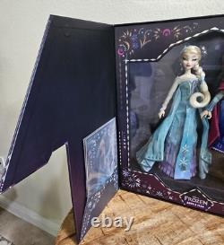 Disney FROZEN Ensemble de poupées de collection Anna et Elsa Édition limitée Tout neuf