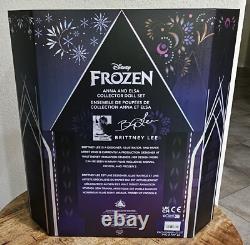 Disney FROZEN Ensemble de poupées de collection Anna et Elsa Édition limitée Tout neuf