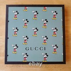 Disney Gucci Silk Scarf Mickey Mouse Flambant Neuf Avec Limited Edition Box