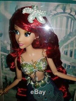 Disney Limited Edition Of 6000 Poupée Ariel Neuve N ° 90 Sur 6000