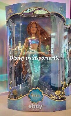 Disney Parks Limited Edition Ariel La Petite Sirène Live Action Doll Brand New