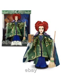 Disney Store Hocus Pocus Winifred Sanderson Edition Limitée Doll Brand New Boxed
