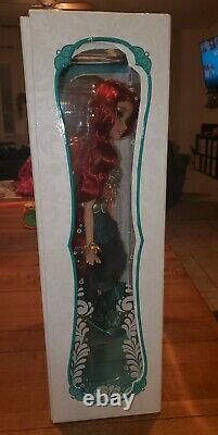 Disney Store Little Mermaid Ariel Limited Edition Doll 17 Brand New Le 6000 Htf