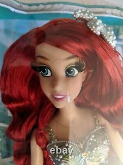 Disney Store Petite Sirène Ariel Limited Edition Doll 17 Brand New