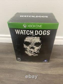 Édition Collector Limitée de Watch Dogs, Neuf et Scellé, pour Microsoft Xbox One.