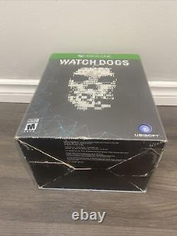 Édition Collector Limitée de Watch Dogs, Neuf et Scellé, pour Microsoft Xbox One.