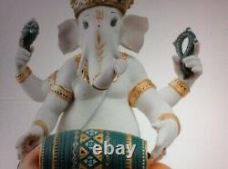 Édition limitée Lladro Mridamgam Ganesha n ° 7184 Tout neuf dans sa boîte Marque Hinduisme Économisez $$ Frais de port gratuits