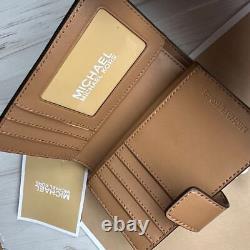 Édition limitée NOUVEAU PORTFEUILLE PLIANT MICHAEL KORS BICOLOR PORTFEUILLE BI-FOLD