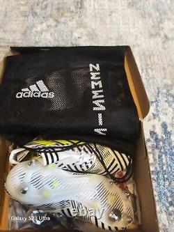 Édition limitée Tout nouveau crampon Adidas Nemeziz 17.1 SG en zèbre blanc et noir