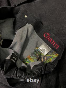 Étoile de la télé Chris Chann Marque de jeans noir denim tout neuf édition limitée Taille M