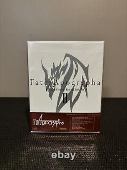 Fate/Apocrypha Coffret Blu-ray Set 2 Édition Limitée Aniplex US Neuf