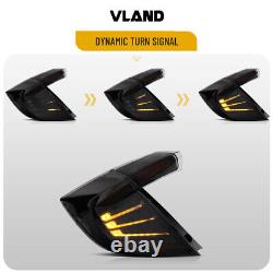 Feux arrière LED VLAND pour Honda Civic Hatchback 10e génération avec séquentiel 2016-2021