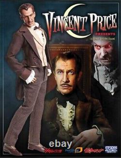 Figurine de collection Vincent Price de 12 pouces en édition limitée. Tout neuf. Scellé.