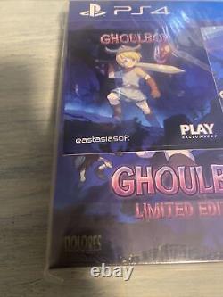 Ghoulboy Ps4 Playstation 4 Exécution Limitée Jeux Jouer À L'asie Marque Garçon De Ghoul Scellé
