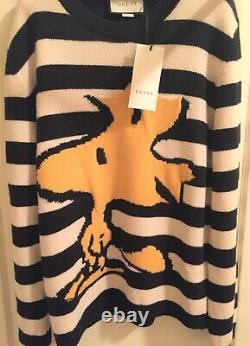 Gucci Peanuts Woodstock Sweater Brand New Limited Edition Taille 2xl