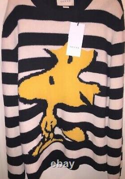 Gucci Peanuts Woodstock Sweater Brand New Limited Edition Taille 2xl
