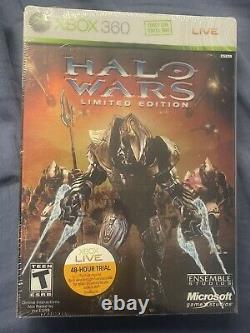 Halo Wars Limited Edition Xbox 360 Première Impression Marque Nouveau
