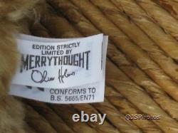 Harrods Merrypensht Mohair Bear Limited Edition 174/500 Neuf Avec Tous Les Tags
