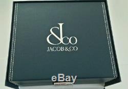 Jacob & Co Gmt8ss Limited Edition Carbon Fiber 32 Time Zone Automatique Marque Nouveau