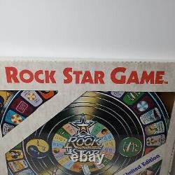 Jeu de société vintage 1979 Rock Star Game édition limitée tout neuf scellé