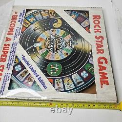 Jeu de société vintage 1979 Rock Star Game édition limitée tout neuf scellé