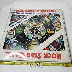 Jeu de société vintage 1979 Rock Star Game édition limitée tout neuf scellé