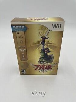 La Légende de Zelda Skyward Sword Édition Limitée Wii Bundle Tout Neuf Scellé.